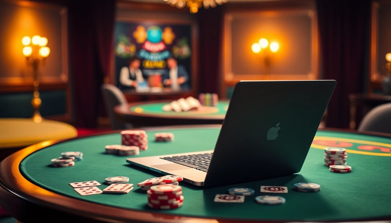 Experience thrilling online casinos with vibrant gaming atmosphere and interactive play.